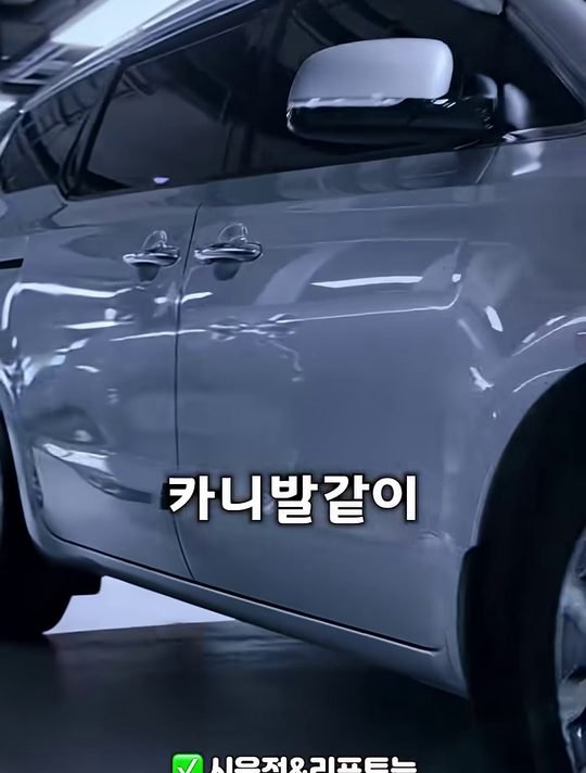 중카TV 영상 속 카니발 옆모습